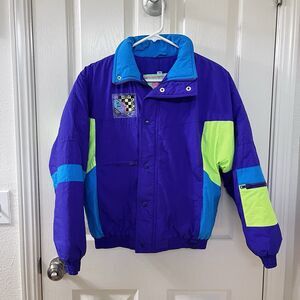 Vintage Hot Gear Waterproof Insulated Winter Jacket 80s Hot Wave Youth Size 14